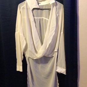 Forever 21 white blouse